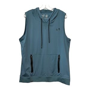 Men's Performance Sleeveless Jacket in Blue